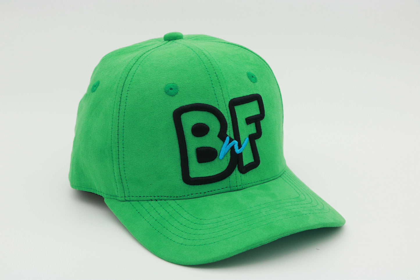 Green Baseball Suede