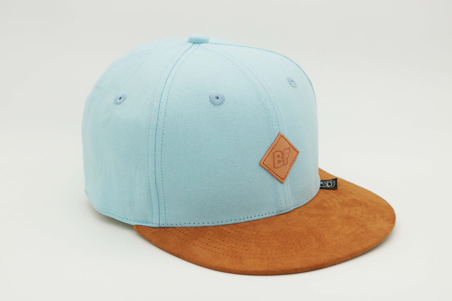 Powderblue Snapback Suede