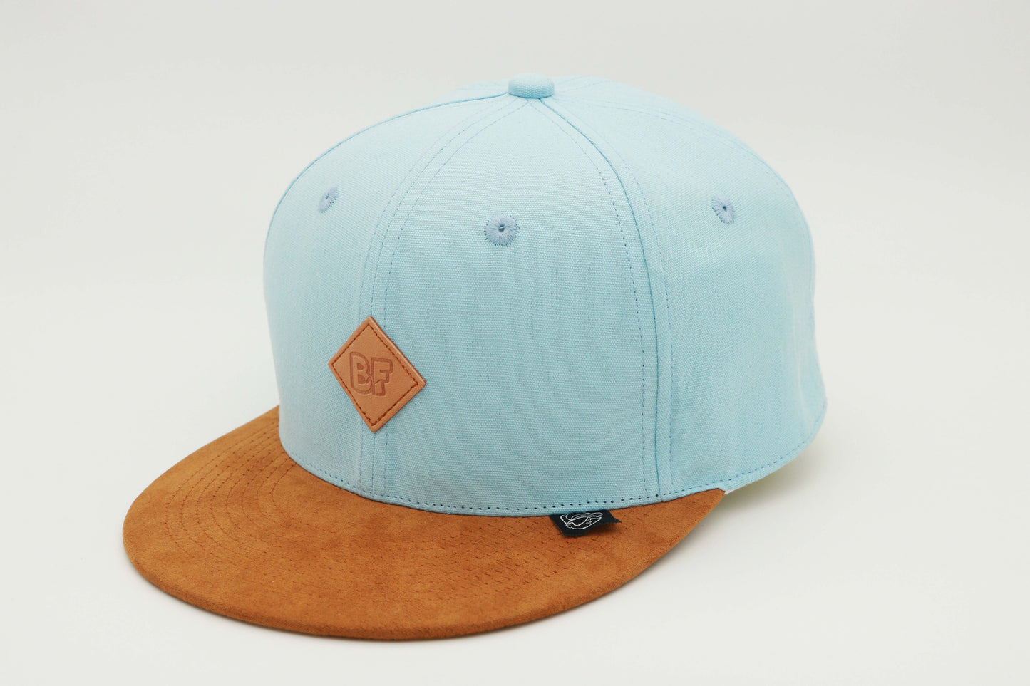 Powderblue Snapback Suede