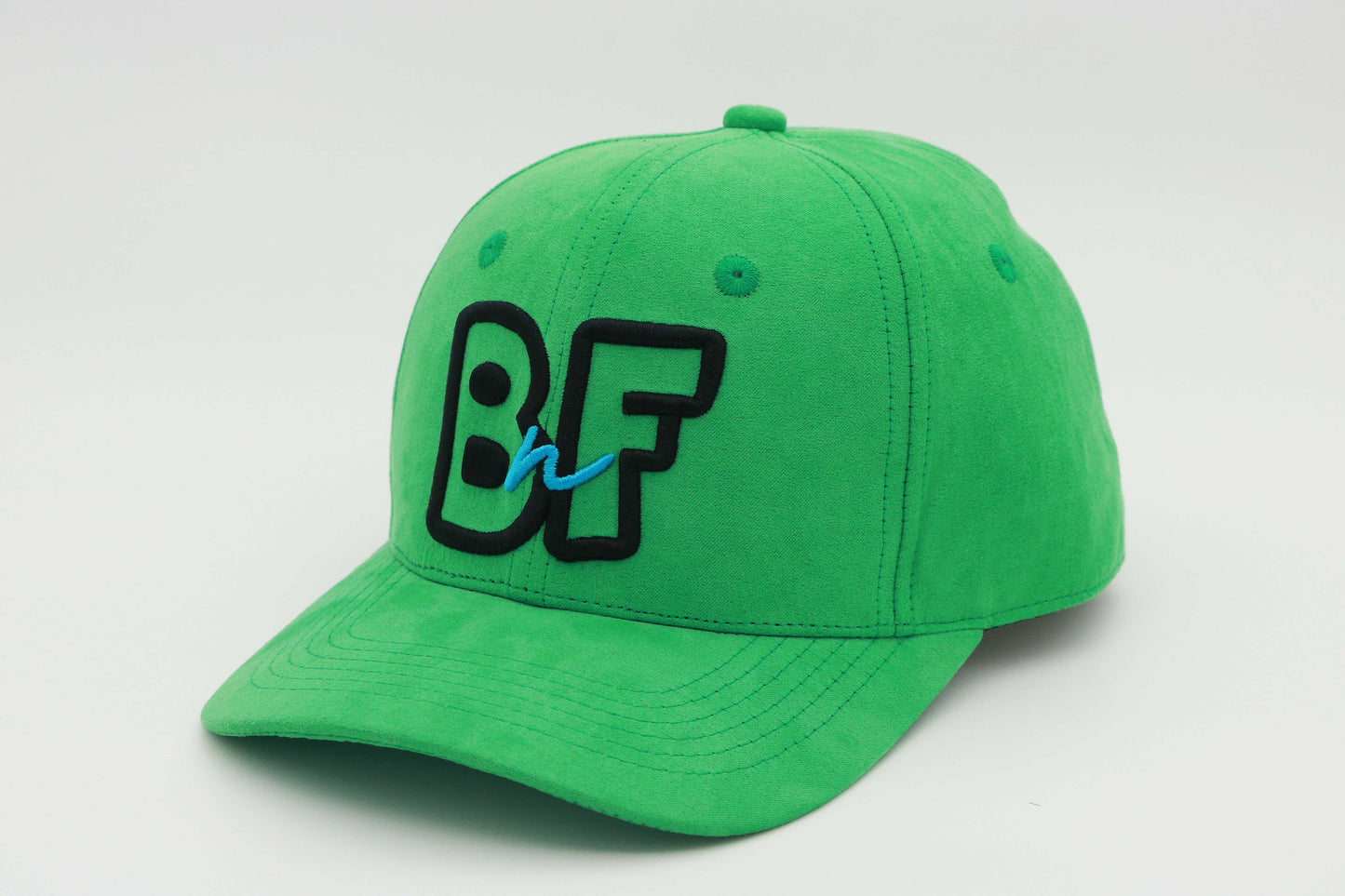 Green Baseball Suede