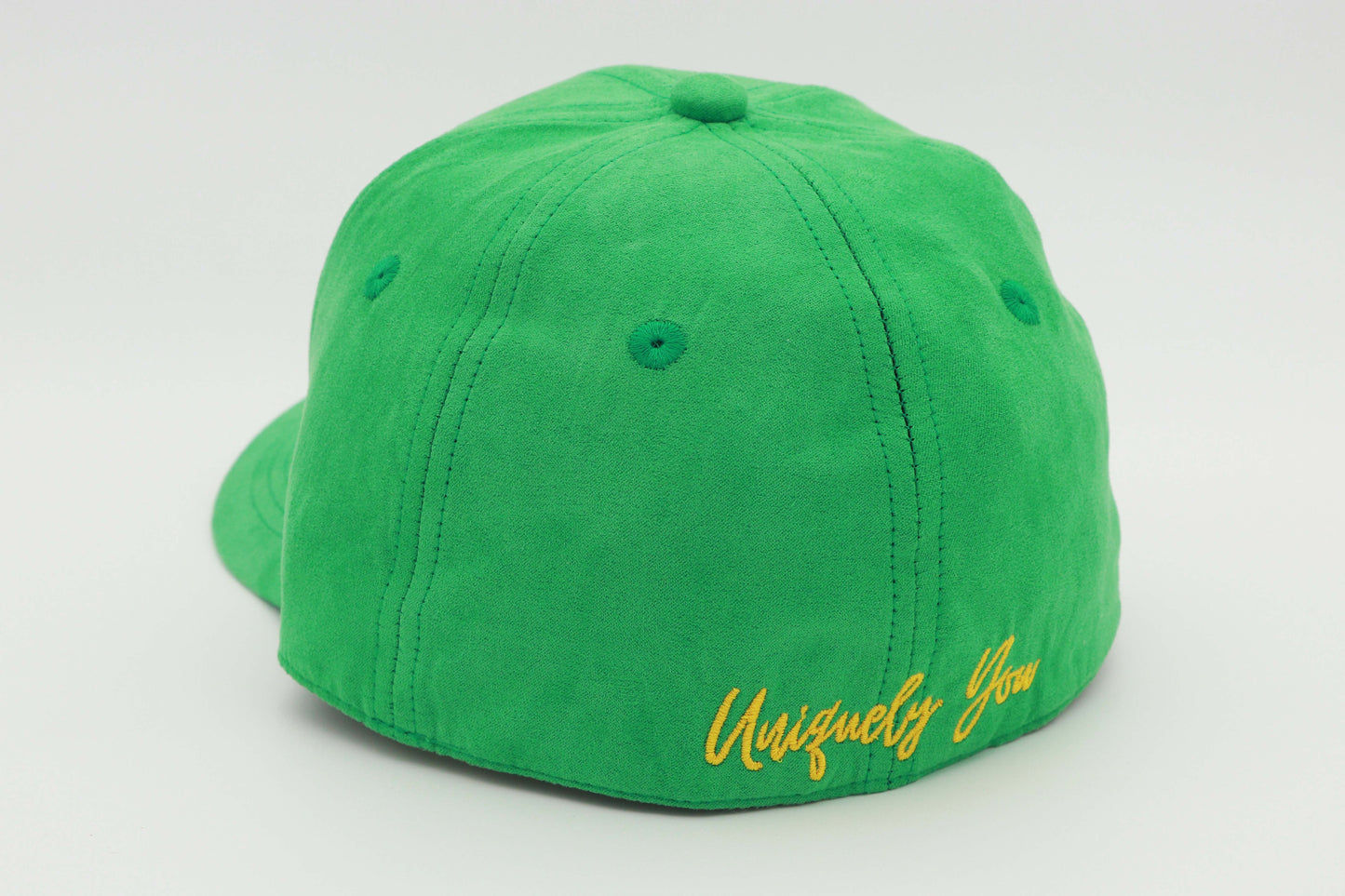 Green Baseball Suede