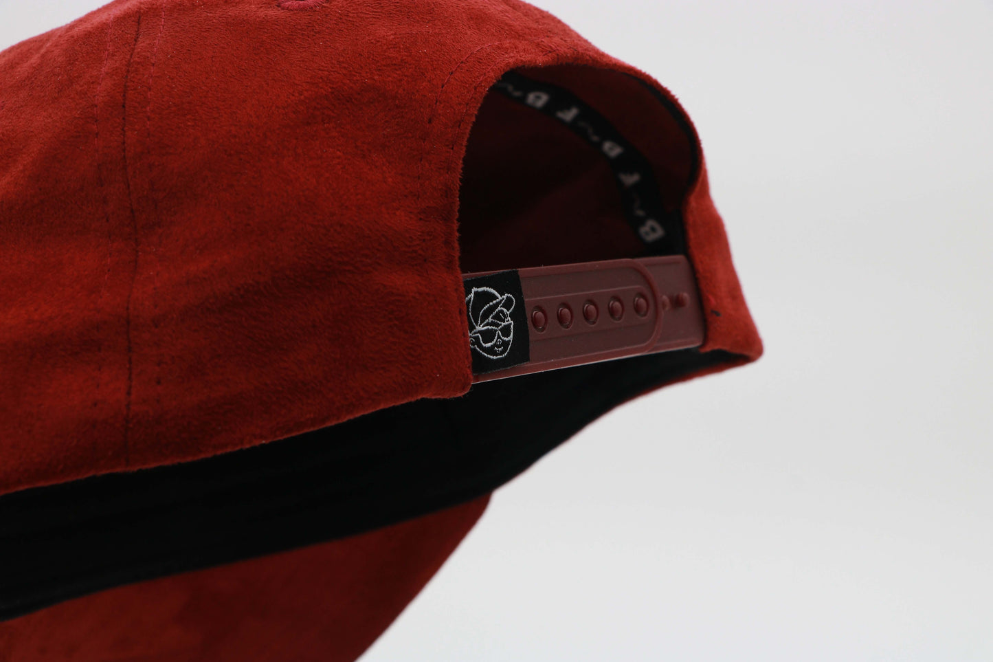 Red Baseball Suede