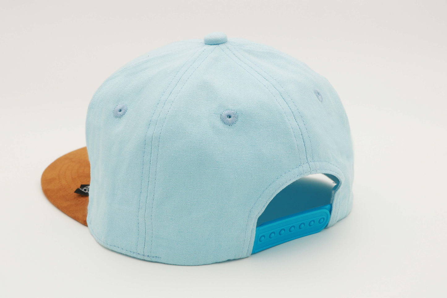 Powderblue Snapback Suede