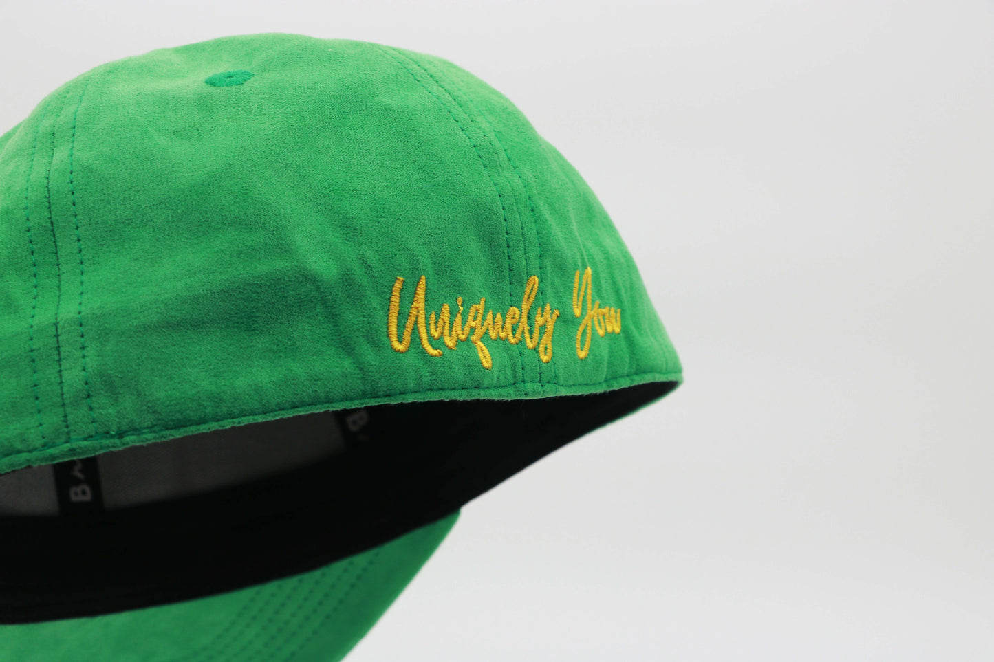 Green Baseball Suede