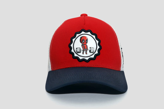 Goku White Trucker and Deadpool Trucker Combo