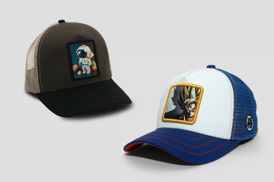 Spaceman Trucker and Goku White Trucker Combo